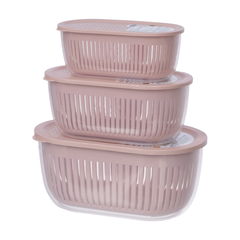 HỘP THỰC PHẨM ELIP 2 LỚP BỘ 3- 6597