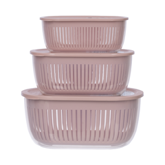 HỘP THỰC PHẨM ELIP 2 LỚP BỘ 3- 6597
