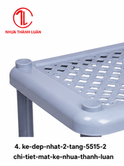 KỆ DÉP NHẬT 2T 5515-2
