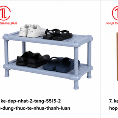 KỆ DÉP NHẬT 2T 5515-2