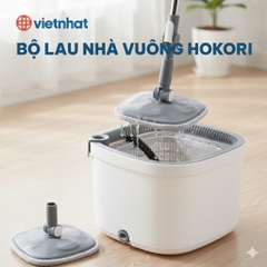 BỘ LAU NHÀ VUÔNG HOKORI 9561