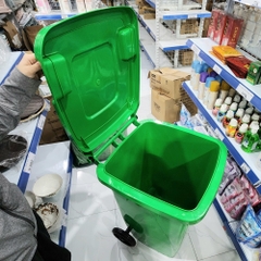 THÙNG RÁC CÓ BÁNH XE 60L GLCC 9100