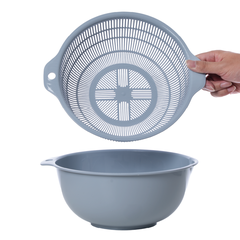 BỘ CHẬU RỔ TRÒN TRUNG HOKORI 2376