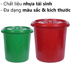 Thùng 60L Gia Long đỏ 9106