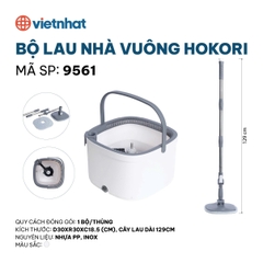 BỘ LAU NHÀ VUÔNG HOKORI 9561