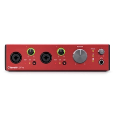 Sound Card Focusrite Clarett+ 2Pre | USB Audio Interface - 10x4 - 24bit - Chuyên thu âm & Sản xuất âm thanh cho phòng thu