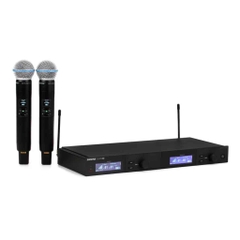 Shure SLXD24D/B58 Digital Wireless Dual Handheld Microphone System - G58 Band