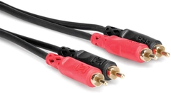 Hosa Stereo Interconnect Dual RCA to Same (Gold plated)