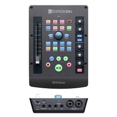 Sound Card PreSonus ioStation 24C | 2x2 - USB-C Audio Interface - 24bit - Daw Control - Chuyên thu âm & Sản xuất âm thanh cho phòng thu