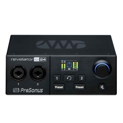Sound Card PreSonus Revelator io24 | USB 2.0 Audio Interface - 2 x 4 - 24bit - Loopback - Chuyên thu âm & Livestream Game