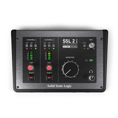 Sound Card Solid State Logic SSL 2 MK2 - USB 2.0 Audio Interface - I/O 2x2 - Tích hợp Đồng hồ VU - Tính năng Loopback - 32-bit/192kHz - Chuyên thu âm - Sản xuất âm thanh & Livestream