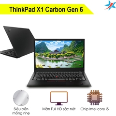 Lenovo ThinkPad X1 Carbon Gen 6 Intel Core i5 8350U/ 8GB/ 256GB/ 14"FHD