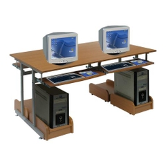 Bàn vi tính 4 chỗ ngồi