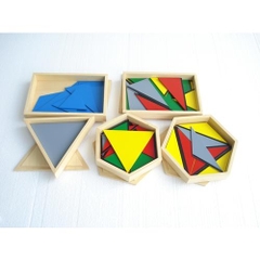 Tạo hình từ hình tam giác cỡ nhỏ – Mini constructive triangles