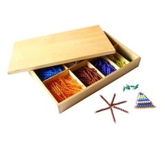 Khay chứa các chuỗi hạt màu cỡ lớn _ Bead Decanomial with Box