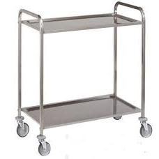 Xe đẩy hai tầng innox