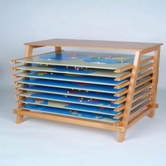 Kệ đựng 8 bản đồ các châu lục và khu vực