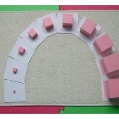 Bộ thẻ Tháp hồng – Pink tower cards