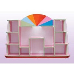 Giá đồ chơi rẻ quạt 1 khối