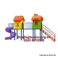Hai khối nấm cầu ngang