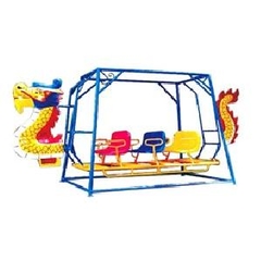 Xích đu rồng vàng không mái che