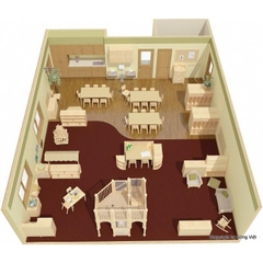 Phòng học Montessori 3-4 tuổi