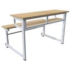 Bàn học sinh 2 chỗ ngồi không tựa