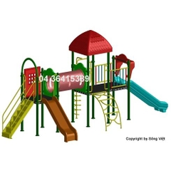 Khu liên hoàn 2 khối 1 mái