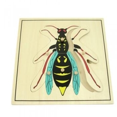 Ghép hình con ong – Wasp puzzle