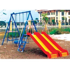 Thang leo chữ A cầu trượt kép