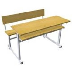 Bàn học sinh 2 chỗ ngồi có tựa