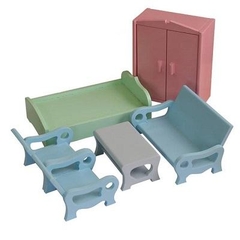 Bộ đồ chơi đồ dùng gia đình (Bộ bàn ghế giường tủ)