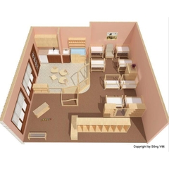 Phòng học Montessori 6-12 tháng tuổi 1