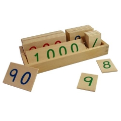 Các thẻ số từ 1 đến 3000 cỡ nhỏ