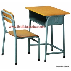 Bàn ghế học sinh 1 chỗ ngồi