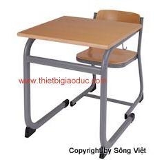 Bàn ghế học sinh 1 chỗ ngồi