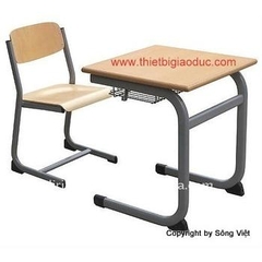 Bàn ghế học sinh 1 chỗ ngồi