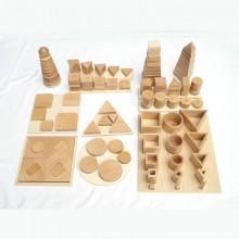 Trọn bộ các mẫu, khối hình học – Geometric Shape Play Set