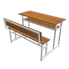 Bàn học sinh 2 chỗ ngồi có tựa