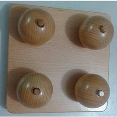 Các khối cầu và chốt cắm