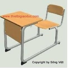 Bàn ghế học sinh 1 chỗ ngồi