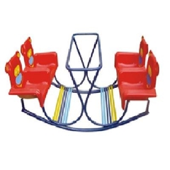 Bập bênh 2 chỗ ghế gấu