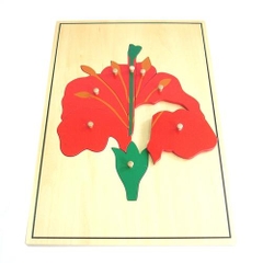 Ghép hình bông hoa cỡ lớn – Big flower puzzle