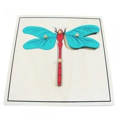 Ghép hình con chuồn chuồn – Dragonfly puzzle