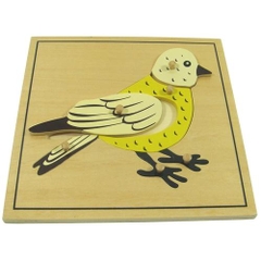 Ghép hình con chim – Bird puzzle