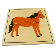 Ghép hình con ngựa – Horse puzzle