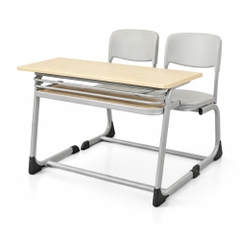 Bàn ghế học sinh bàn ghế rời 2 chỗ S-study ergonomic chống gù