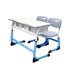 Bàn học sinh 2 chỗ ngồi tăng chỉnh