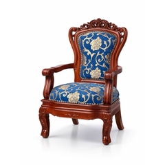 Ghế chủ tọa hội trường gỗ tự nhiên cao cấp bọc nỉ SVGHT010