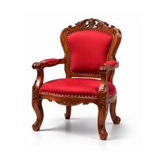 Ghế chủ tọa hội trường gỗ tự nhiên cao cấp bọc nỉ SVGHT014